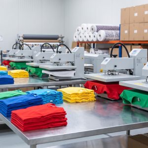 In áo thun theo yêu cầu – Hướng dẫn chọn công nghệ và xưởng in phù hợp Xưởng in áo thun theo yêu cầu với công nghệ in chuyển nhiệt hiện đại
