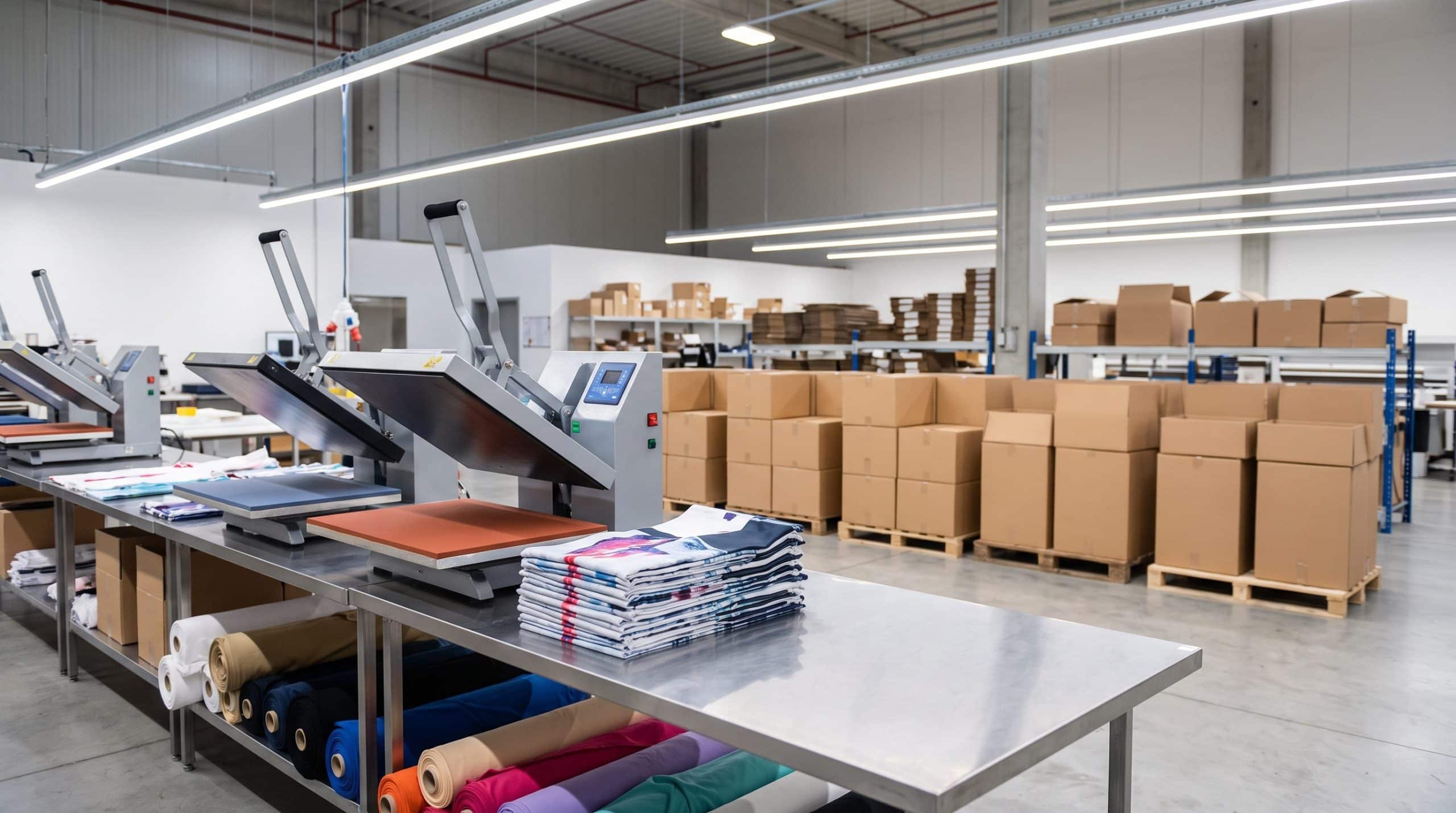 In Logo Lên Mũ: Hướng Dẫn Đầy Đủ Cho Chủ Shop & Doanh Nghiệp Xưởng in logo lên mũ chuyên nghiệp với máy móc hiện đại